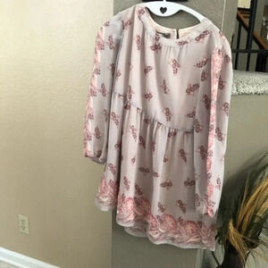 Anthropologie One September Floral Blouse Size XSmall